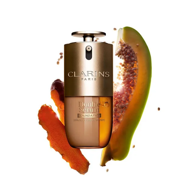 DOUBLE SERUM FOND DE TEINT - Fond de Teint Sérum Éclat et Hybride