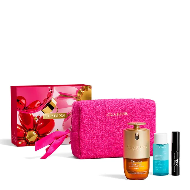 CLARINS Coffret Cadeau - Double Serum Eye Holiday Season Set 30ml / 20ml / 3ml