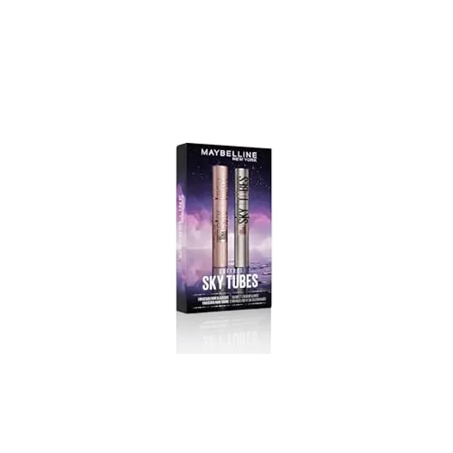 MAYBELLINE NEW YORK - Sky High Cils Sensational - Coffret Mascara Longueur & Tubing - Brosse Flexible