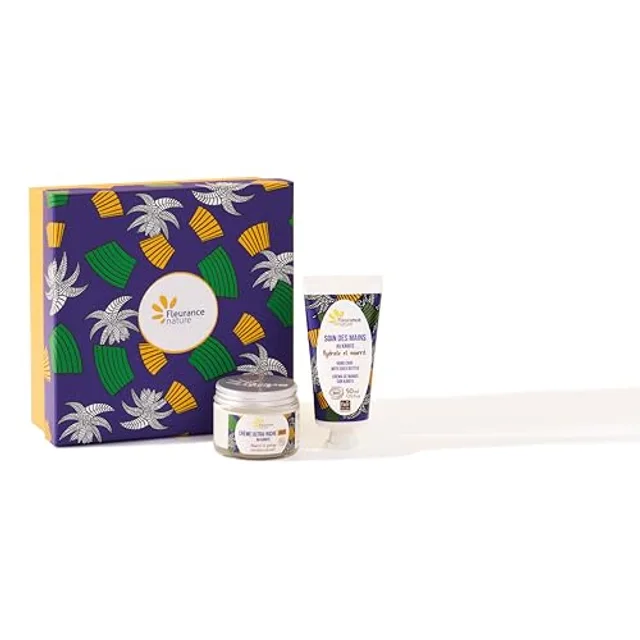 Fleurance Nature, Coffret Karité Visage et mains, soins beauté femme visage bio, Cosmétique certifié bio