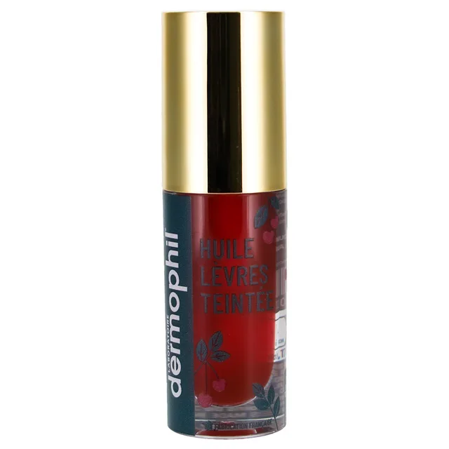 Dermophil Huile Lèvres Teintée Rouge 5ml