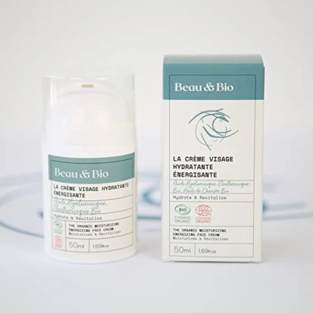 La Crème Visage Hydratante Energisante Certifiée Bio - Port OFFERT - Fabrique en France
