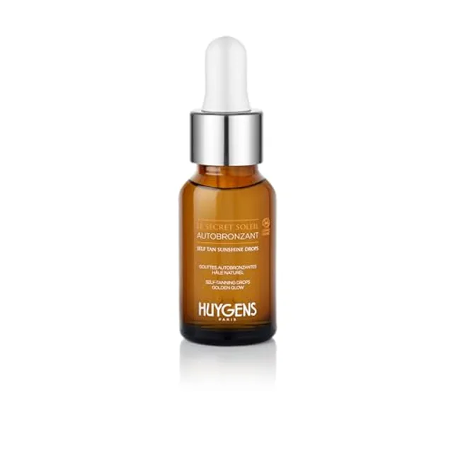 Autobronzant - Visage Effet Bonne Mine & Bronzé - HUYGENS - Hâle naturel - BIO - 15ml