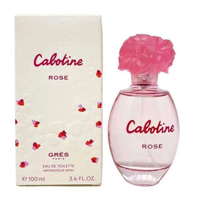 Gres Cabotine Rose Eau de Toilette Vaporisateur pour Femme - Parfum Fruité et Floral - 100 ml - Romantique et