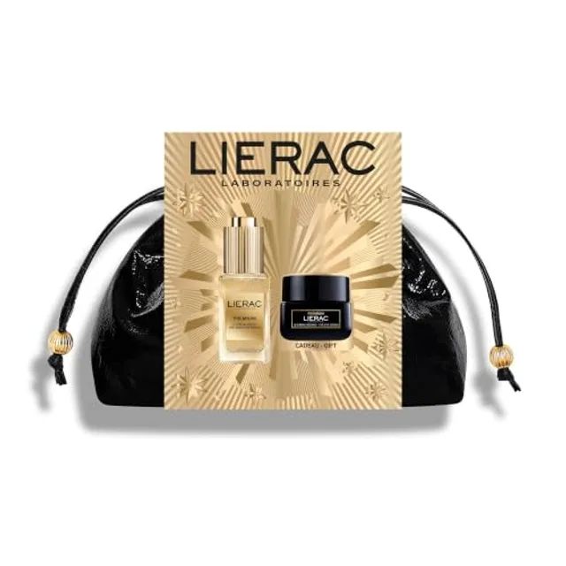 Lierac - Coffret Noël Anti-Âge Premium - Sérum Absolu 30 ml + Crème Regard 20 ml Offerte + Trousse Offerte