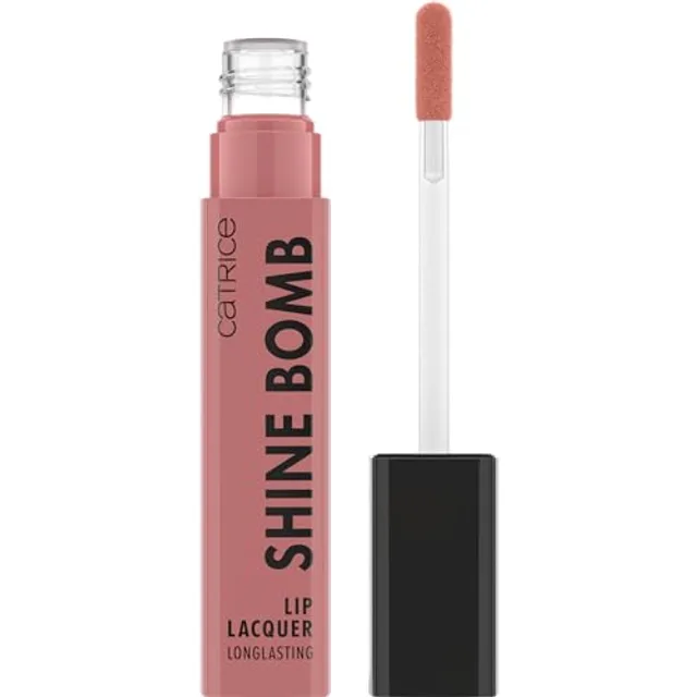 Catrice Shine Bomb Lip Lacquer N°020 Rouge à lèvres Nude longue durée Effet instantané Brillant Coloré