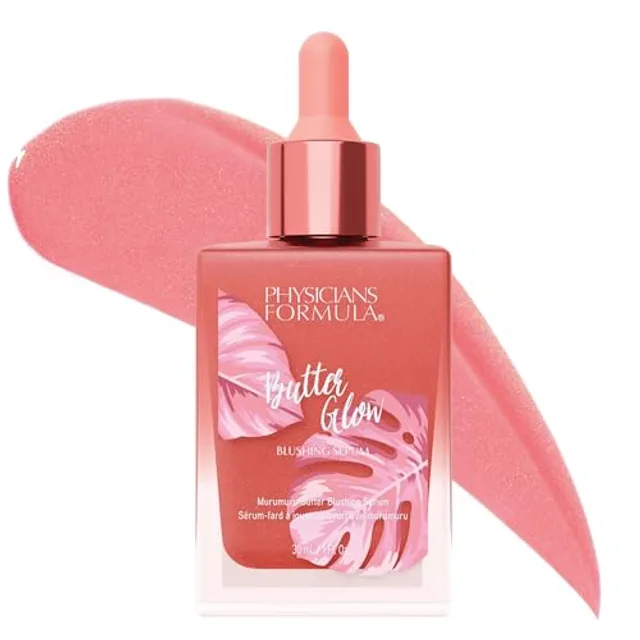 Physicians Formula, Butter Glow Blushing Serum, Hydrating Formula, Infused with Murumuru, Cupuaçu and Tucuma