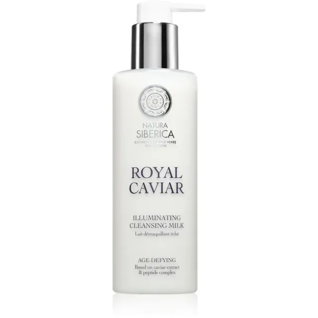 Natura Siberica Royal Caviar Lait Nettoyant Illuminatrice 200ml