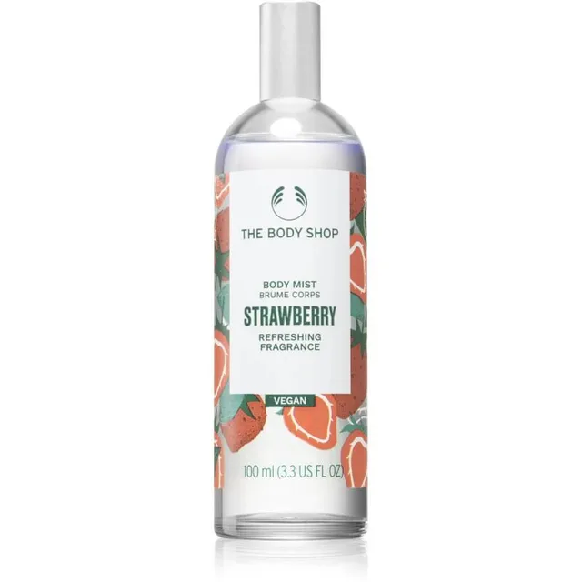 The Body Shop Strawberry Body Mist spray corporel pour femme 100 ml
