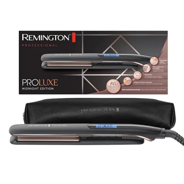 Lisseur Remington PROluxe S9100B Midnight - Lisseur - noir mat/or rose