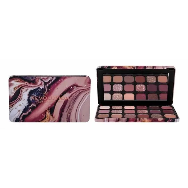 Makeup Revolution, Forever Flawless, Palette d'Ombres à Paupières , Allure, 18 Ombres, 19.8g