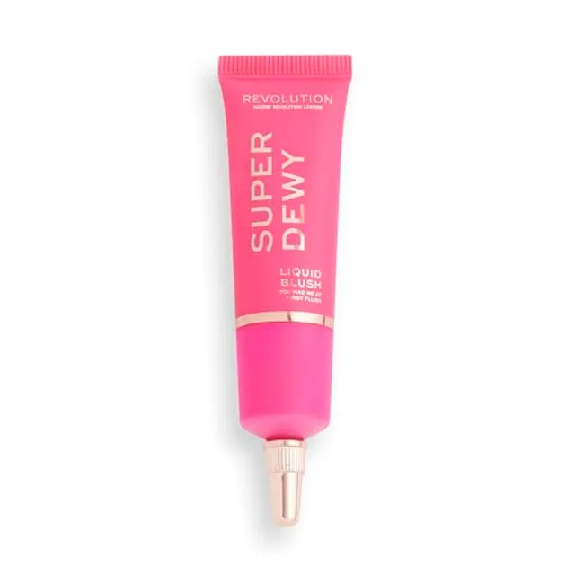 Makeup Revolution, Superdewy Liquid Blusher, Fard à Joues Liquide, You Had Me at First Blush, 15ml