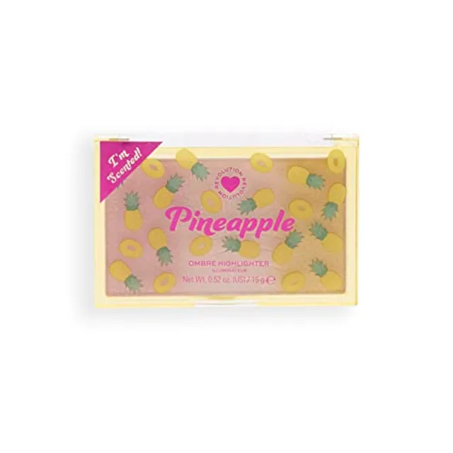 I Heart Revolution Makeup Blush, fard à joues en poudre pressée, très pigmenté, végétalien et sans cruauté