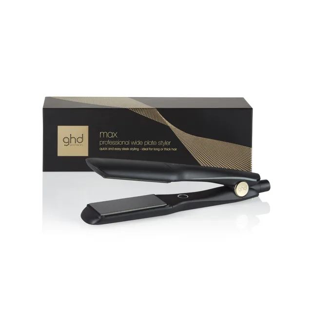 GHD - Nouveau Styler Max - Lisseur Cheveux Longs Epais Bouclés (Noir)