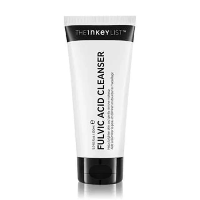 The INKEY List Fulvic Acid Cleanser pour éclaircir la peau et démaquiller en douceur 150 ml