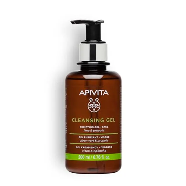 Apivita Cleansing Gel for Oily Skin gel nettoyant pour peaux grasses et mixtes 200 ml