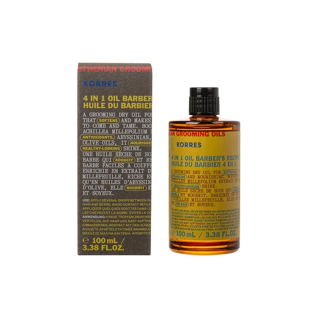KORRES Athenian Grooming 4-in-1 Männer Pflegeöl Huile visage