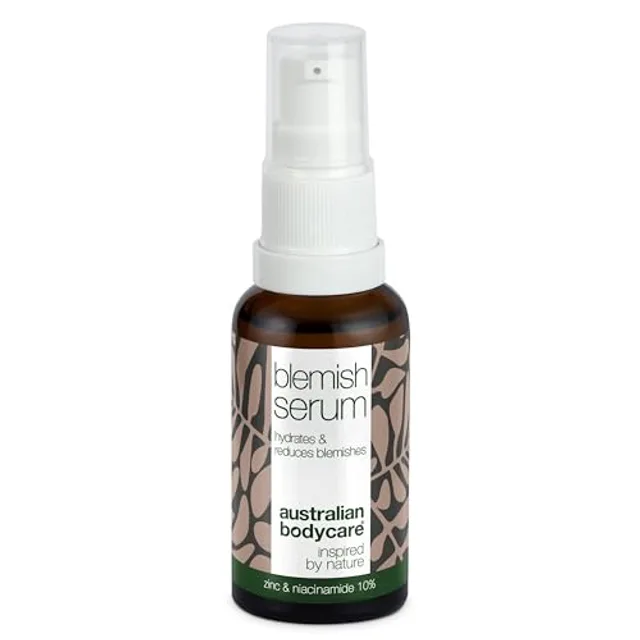 Sérum Niacinamide 10% + 1% Zinc - 30 ml | A l'huile d'arbre à thé | Pour boutons, points noirs et