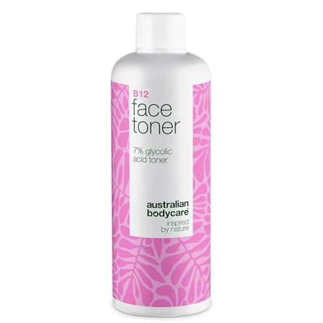 Tonique Exfoliant avec B12 et 7% Glycolic Acid pour une peau éclatante