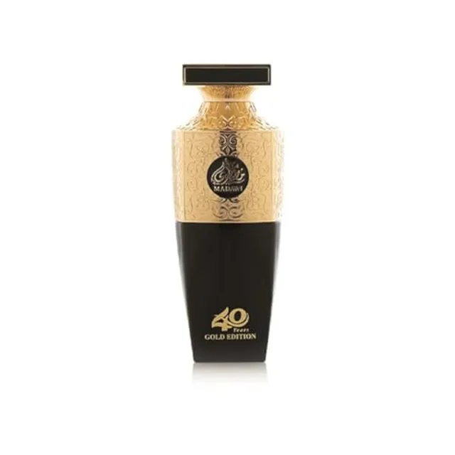 Arabian Oud MADAWI GOLD 100 ml | Eau de Parfum | Cardamome, Ananas, Fèves Tonka, Vanille | Parfum Gourmand et
