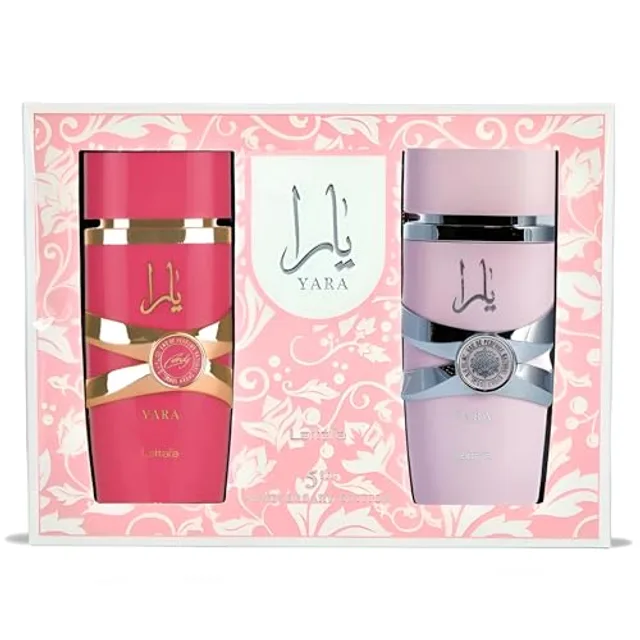 Lattafa - Coffret Eau de Parfum Yara & Yara Candy 5th Anniversary Edition - 2 pièce