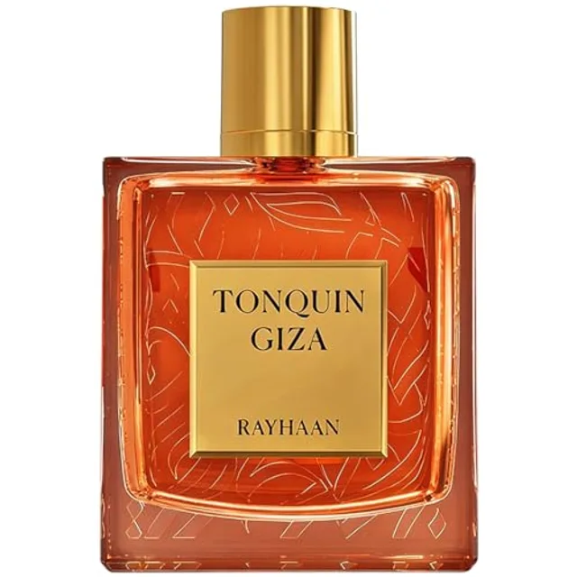 Rayhaan Tonquin Giza Eau de Parfum Gourmand Spicy Sweet Warm Long Lasting Fragrance Spray Unisexe 100 ml