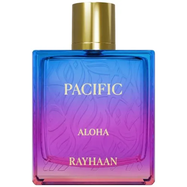 Rayhaan Pacific Aloha – Eau de Parfum en vaporisateur, parfum fruité, tropical et marin, doux et longue