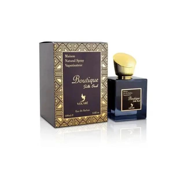 Eau de parfum - MAMLAKAT AL OUD - Boutique Silk Oud - 100 ml - Oriental Ambré Gourmand - Rose & Oud