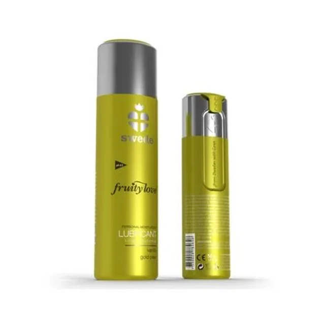 Lubrifiant Eau Comestible Fruity Love 100 ml - Parfum : Vanille &amp; Poire
