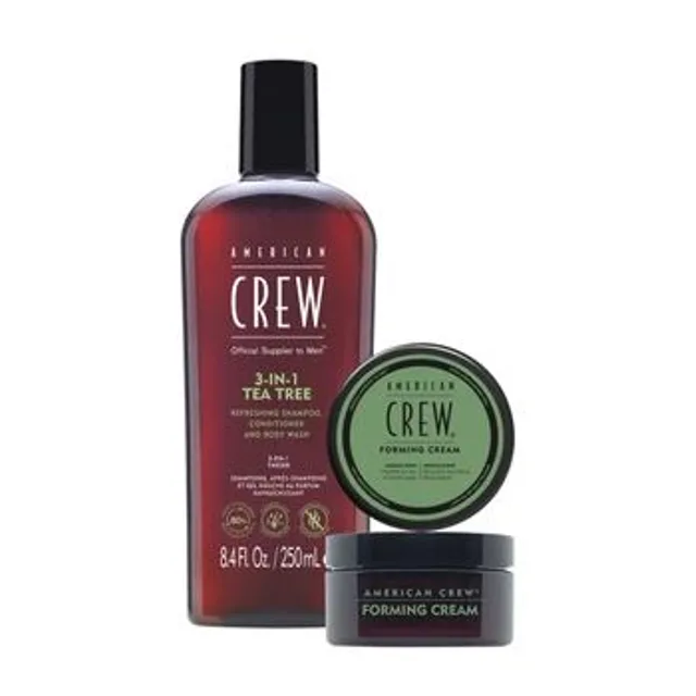 Coffret Routine Soins Coiffage Homme - Brillance forte