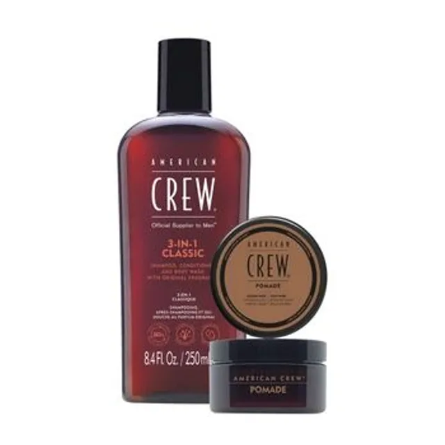 Coffret Routine Soins Coiffage Homme - Brillance moyenne