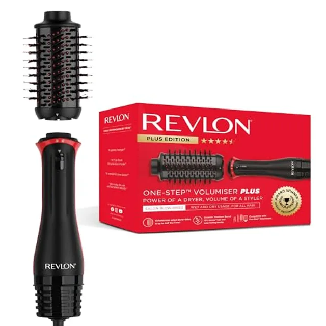 ONE-STEP VOLUMISER PLUS RVDR5298E, Brosse sèche-cheveux ronde avec manche amovible