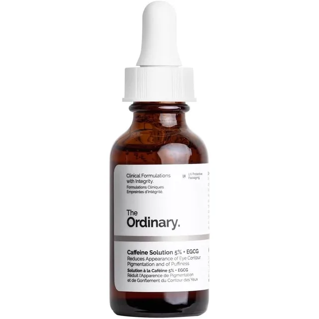 The Ordinary ORIGINAL Caffeine Solution 5% + EGCG | 30 ml. | Solution pour les cernes et les yeux gonflés |