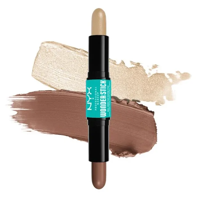 NYX Professional Makeup Wonder Stick Highlight and Contour Stick (Various Shades) - Universal Light