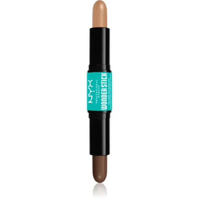 NYX Professional Makeup Wonder Stick Highlight and Contour Stick (Various Shades) - Medium Tan