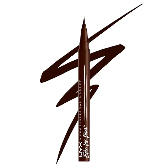 NYX Professional Makeup Eyeliner Liquide à Pointe Feutre Epic Ink Liner, Waterproof, Formule Vegan, Teinte