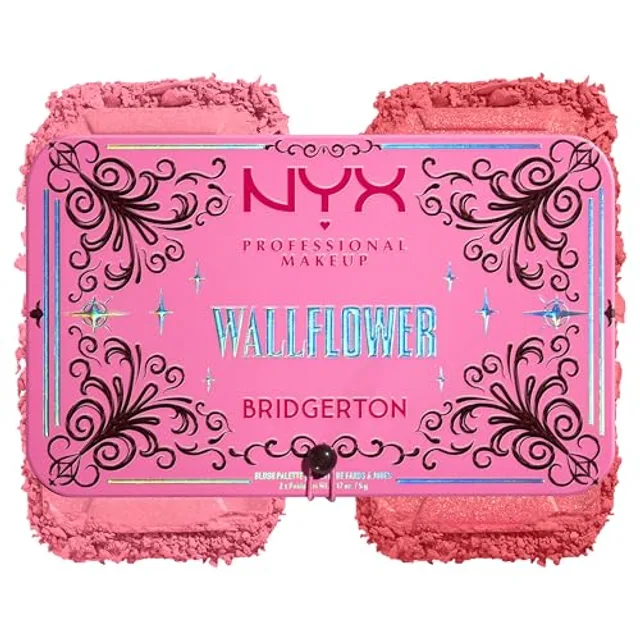 NYX Professional Makeup x Bridgerton, Collection limitée, Palette Blush Wallflower