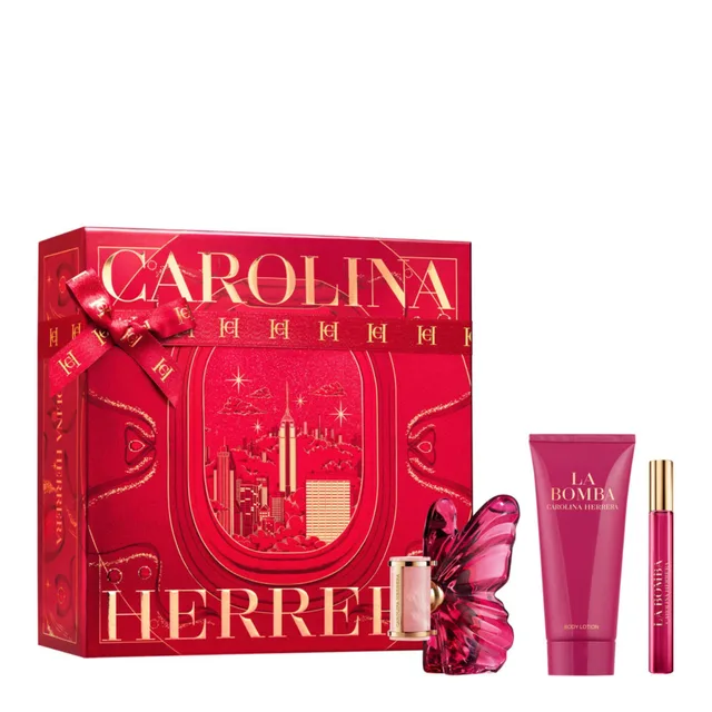 Carolina Herrera - La Bomba - Coffret - Eau De Parfum + Lotion Pour Le Corps + Format Voyage