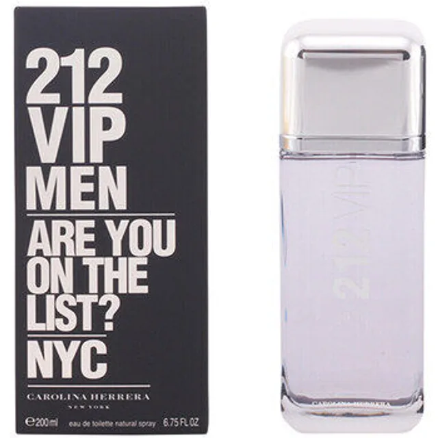Carolina Herrera 212 Vip Men Eau De Toilette 200ml Vaporisateur