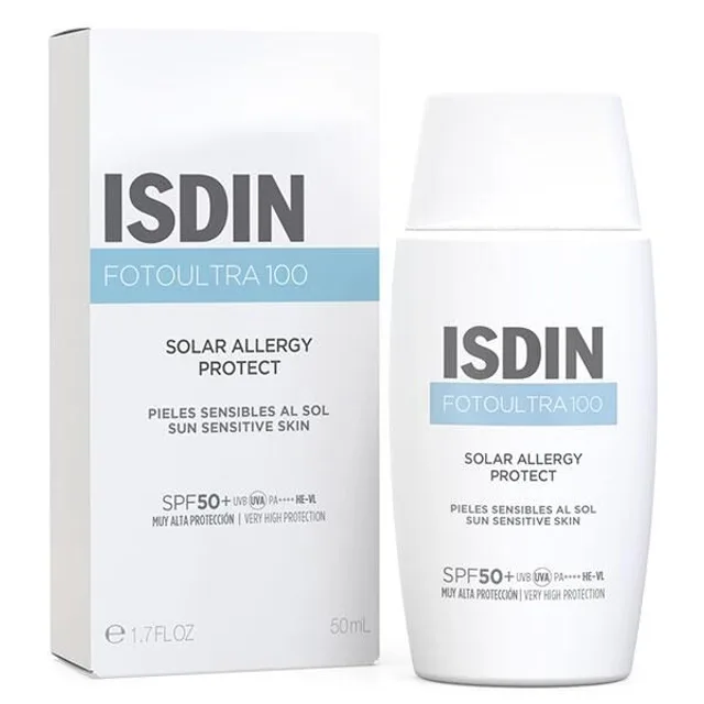FOTO ULTRA 100 - Solar Allergy Protect Solaire SPF50+ - Visage et Corps - Peaux Sensibles au Soleil, 50ml