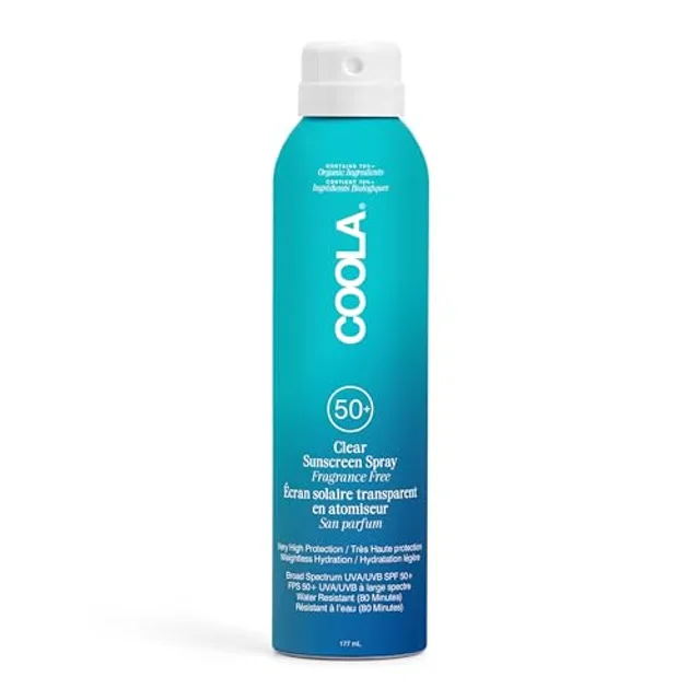Coola Spray Solaire Corps Classic sans Parfum SPF50, 1 ml