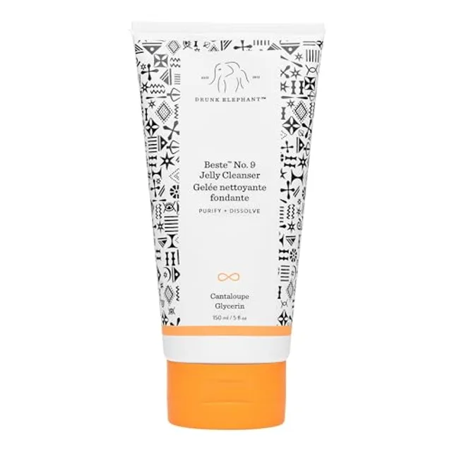Drunk Elephant Beste No. 9 Jelly Cleanser - Gentle Face Wash and Makeup Remover for All Skin Types (150 ml/5