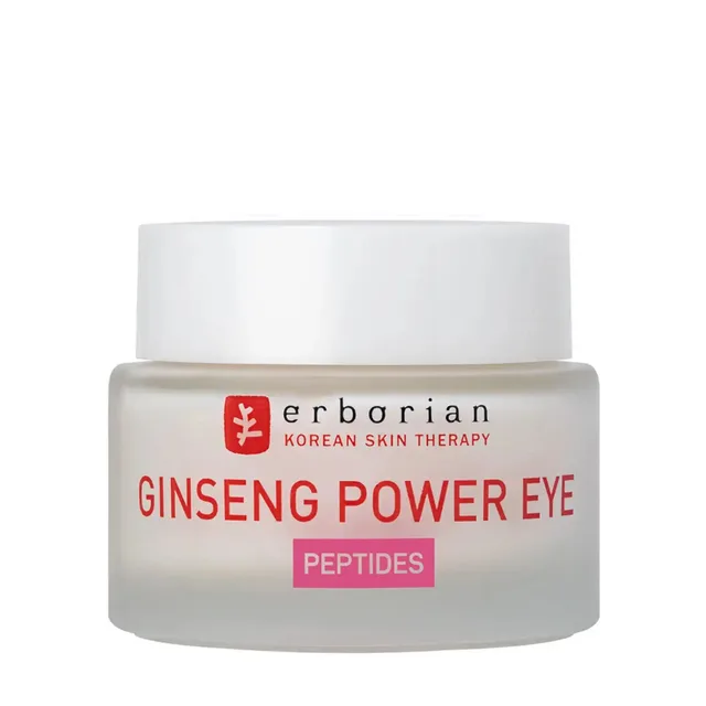 Erborian - Ginseng Power Eye - Crème Contour des Yeux Lissante Anti-Âge - Lutte contre les Rides et les