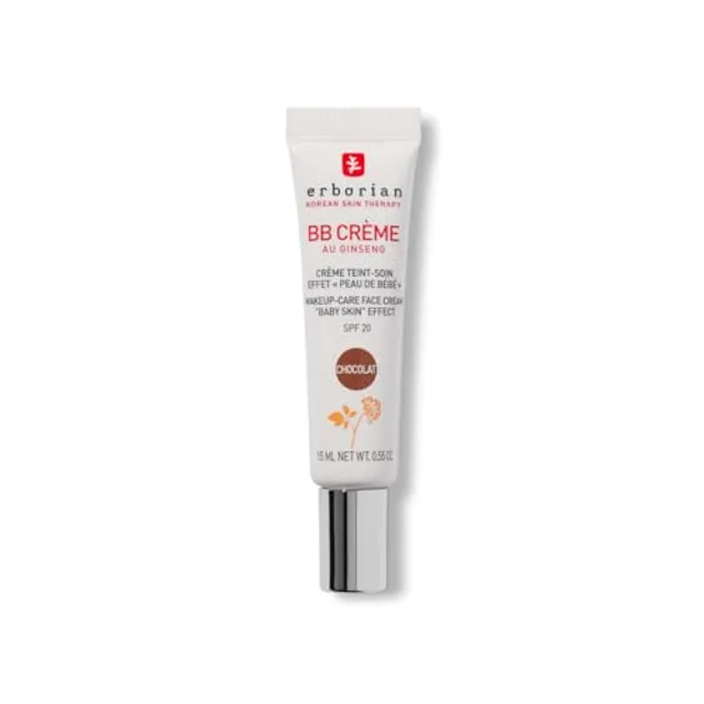 Erborian BB Crème au Ginseng - Fond de Teint Couvrant Imperfections et Base de Teint Effet "Peau de Bébé"
