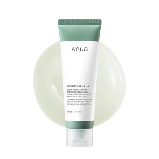 Anua - Heartleaf LHA Moisture Peeling Gel Gommage visage 120 ml