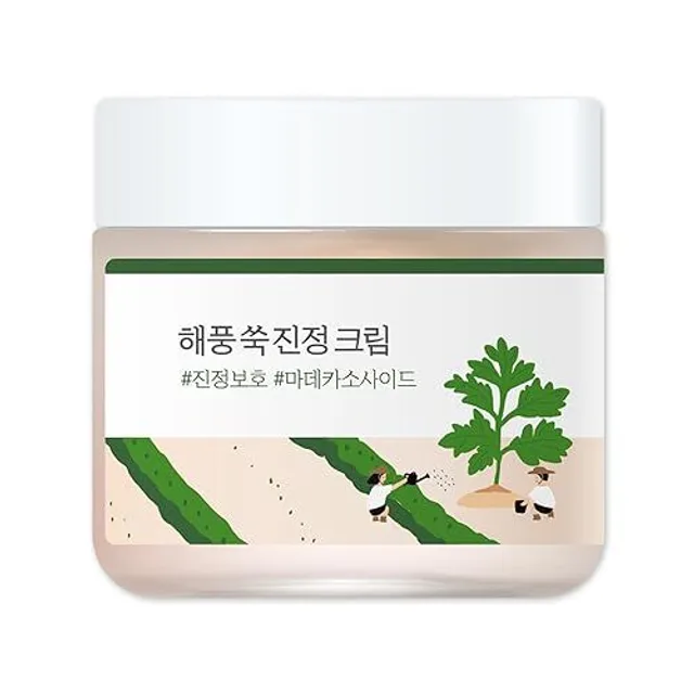 Round Lab - Mugwort Calming Cream - 80 ml
