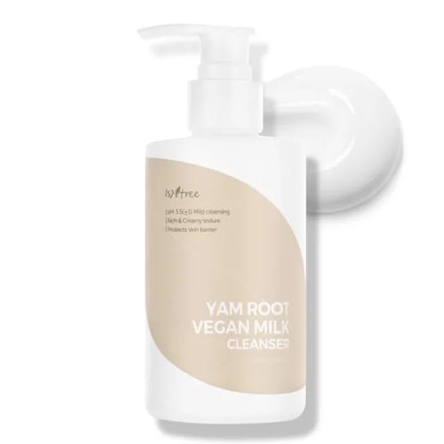 Isntree - Lait nettoyant végétalien à la racine d'igname - 220ml
