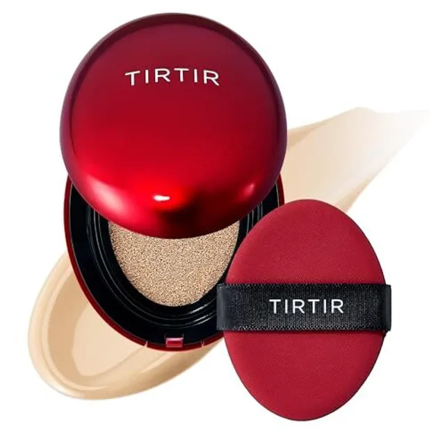 TIRTIR Mask Fit Red Cushion fond de teint longue tenue coussin haute protection solaire teinte 21W Natural