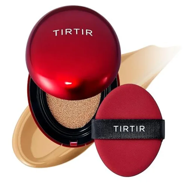 TIRTIR Mask Fit Red Cushion fond de teint longue tenue coussin haute protection solaire teinte 29N Natural