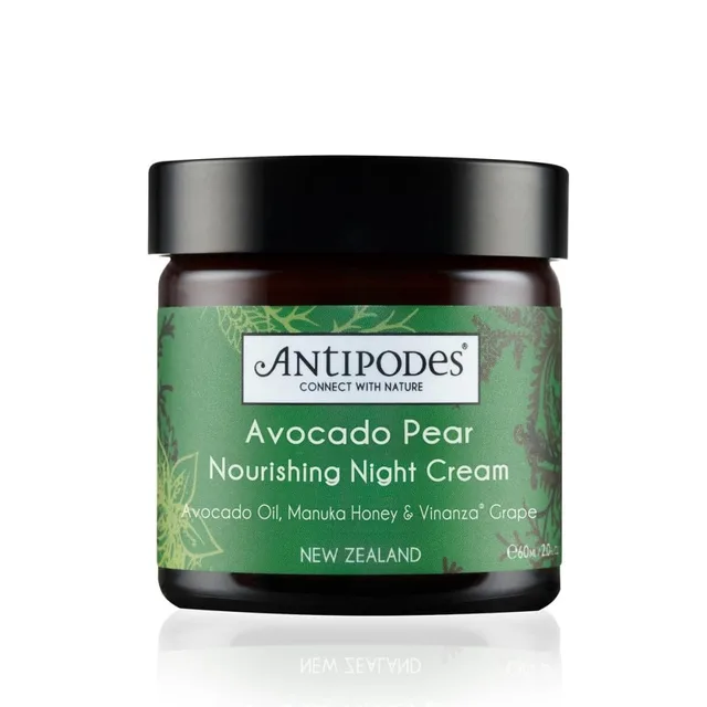Avocado Pear Crème De Nuit Nourrissante ANTIPODES 60 ml
